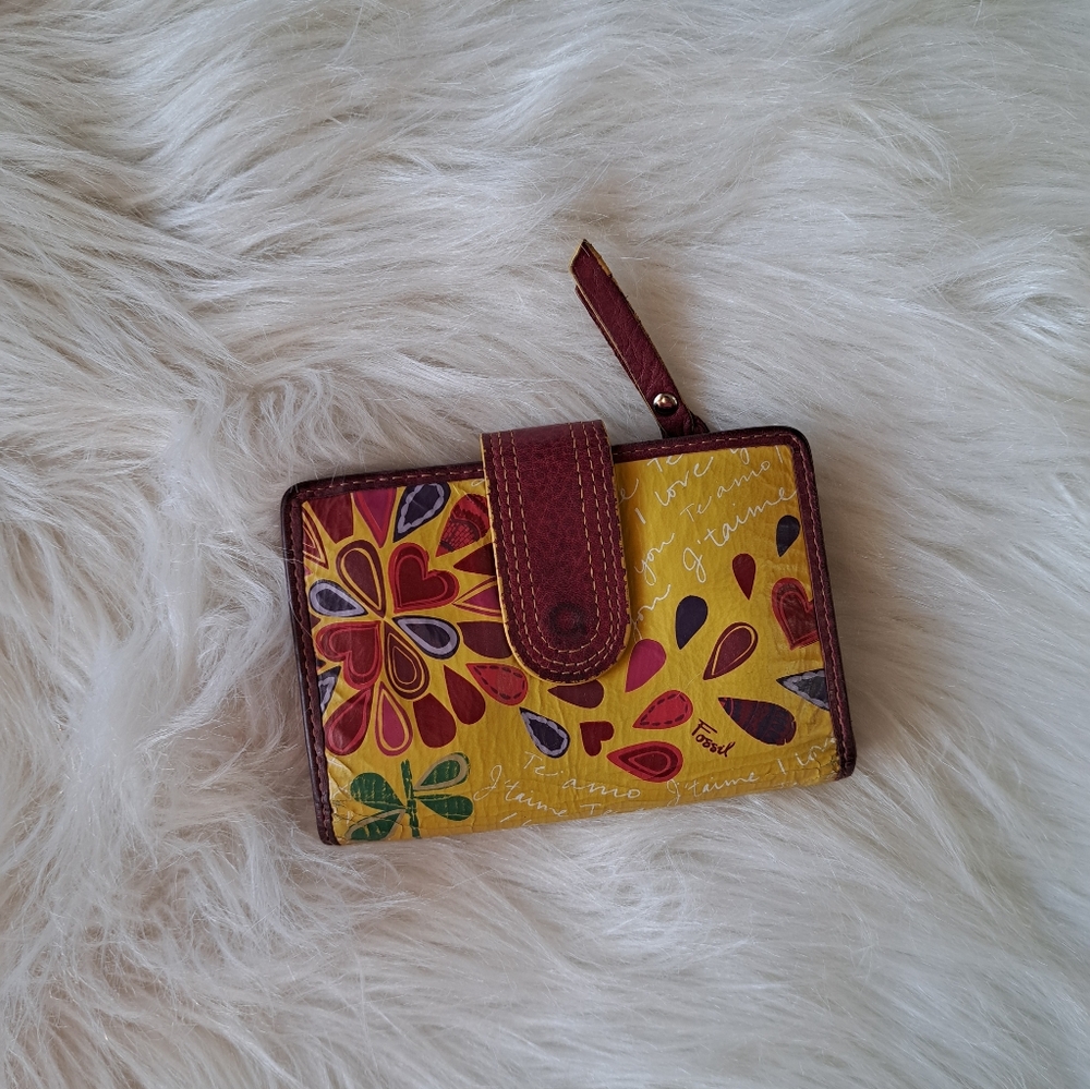 Sm Fossil wallet w/nice bonus